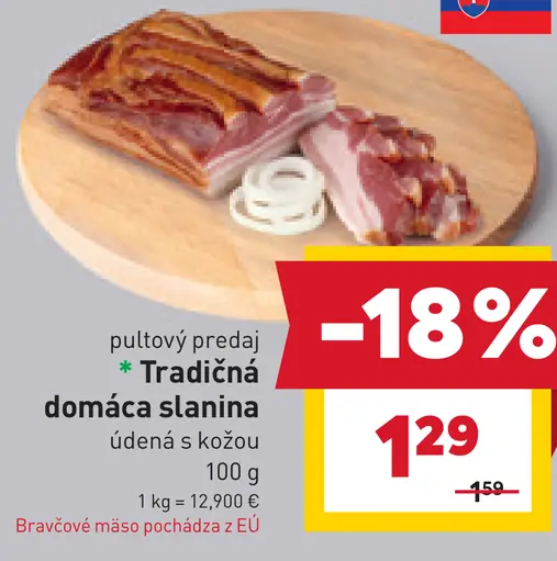 Tradičná domáca slanina