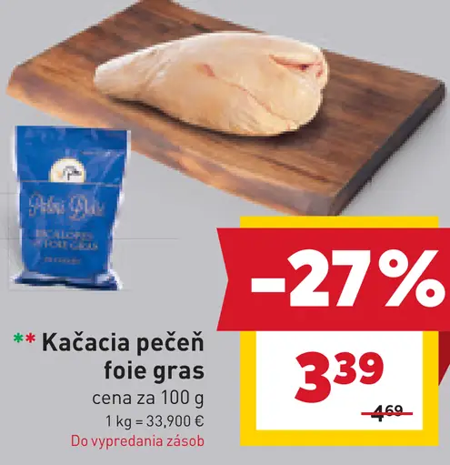 Kačacia pečeň foie gras