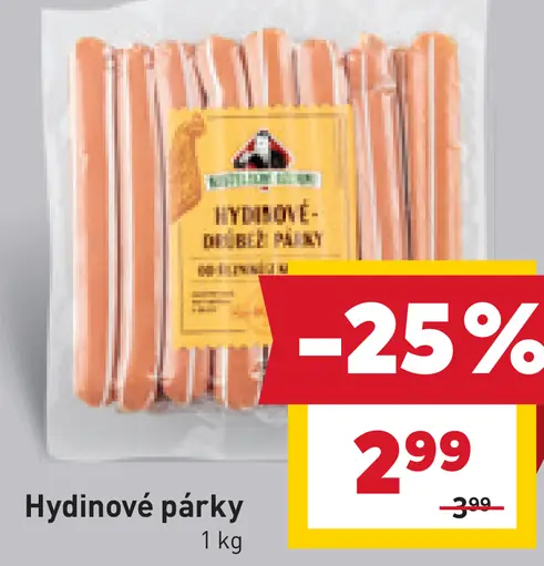 Hydinové párky