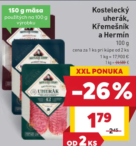 Kostelecký uherský, Křemešník a Hermín