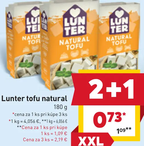 Lunter Natural Tofu