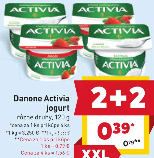 Danone Activia jogurt