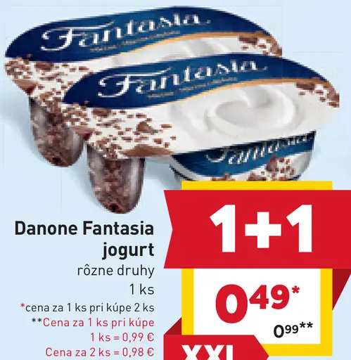 Danone Fantasia jogurt