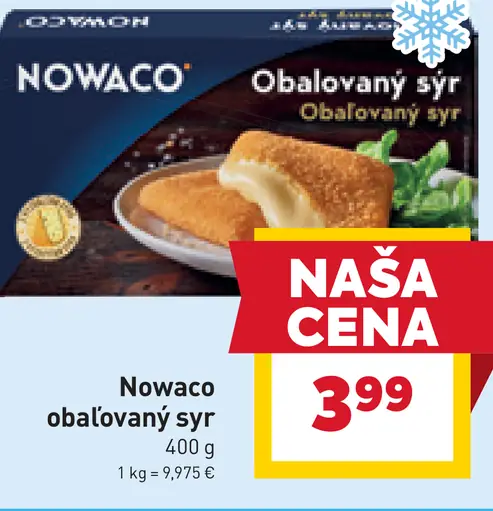 Nowaco Obalovaný syr