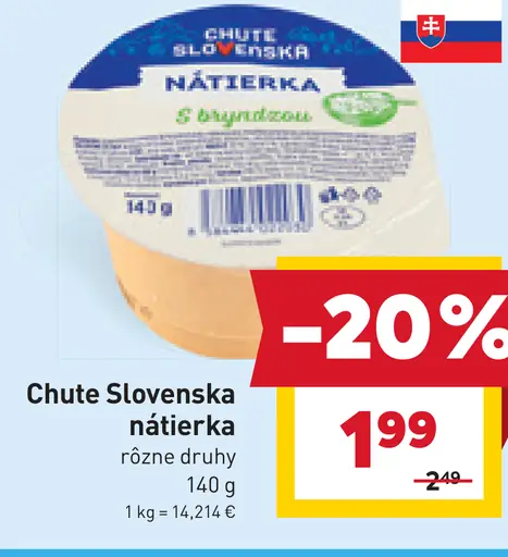 Chute Slovenska nátierka