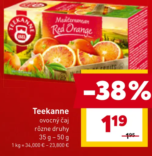 Teekanne Ovocný čaj