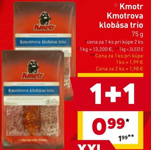 Kmotr Kmotrova klobása trio