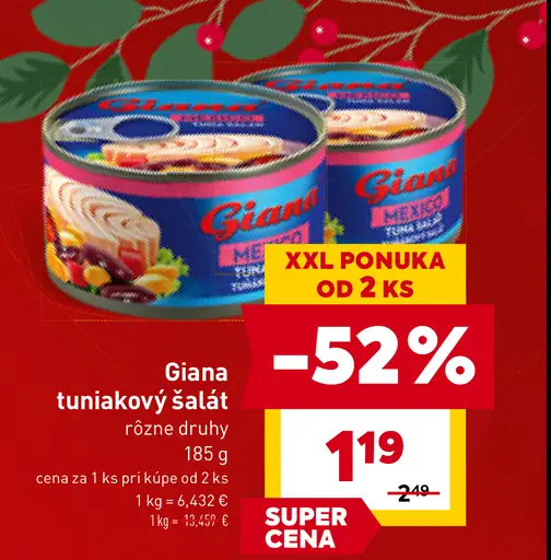 Giana tuniakový šalát