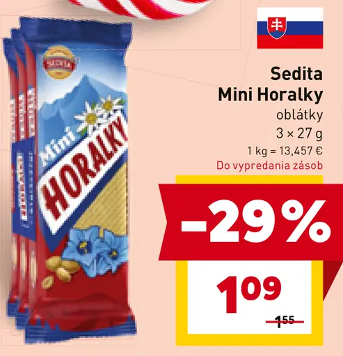 Sedita Mini Horalky oblátky