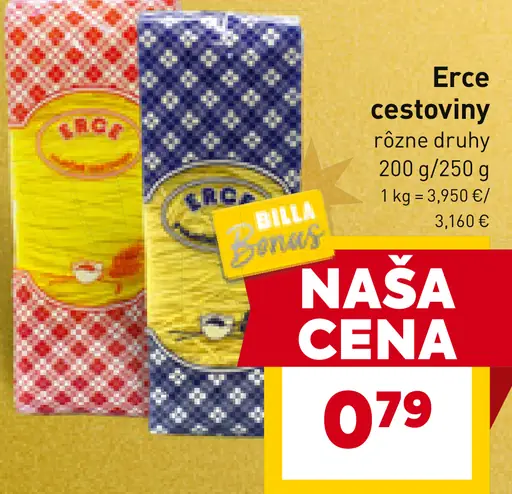 Erce cestoviny