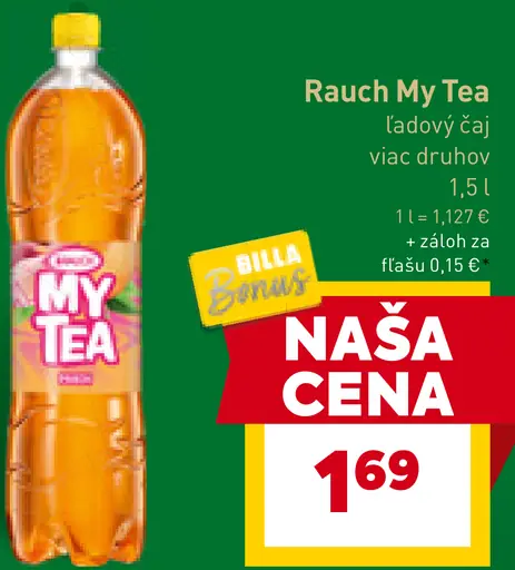 Rauch My tea ľadový čaj