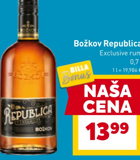 Božkov Republica Exclusive rum