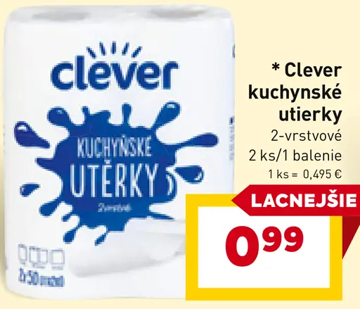 Clever kuchynské utierky