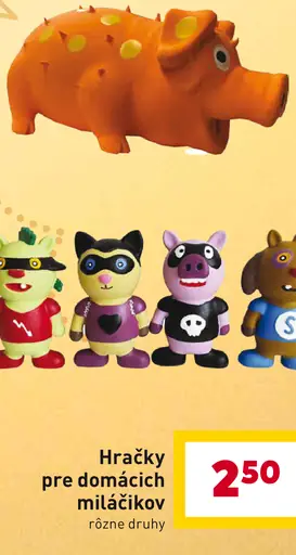 Hračky pre domácich miláčikov