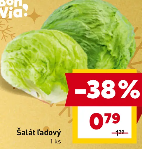 Bon Via šalát ľadový