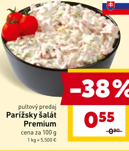 Parížsky šalát Premium