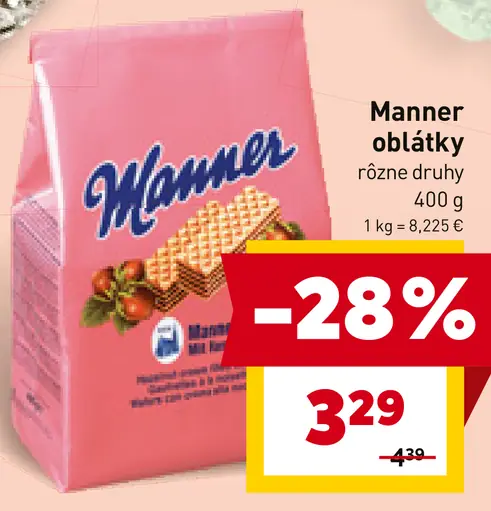 Manner oblátky