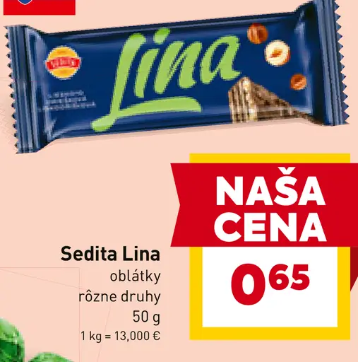 Sedita Lina oblátky