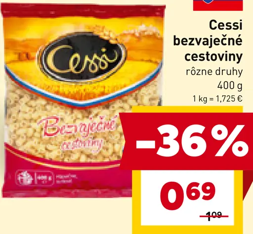 Cessi bezvaječné cestoviny