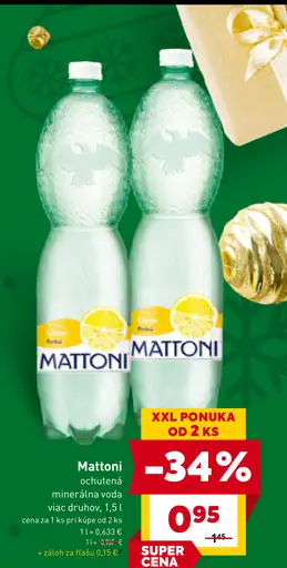 Mattoni Minerálna voda