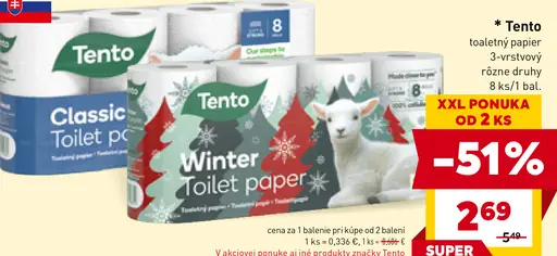 Tento toaletný papier