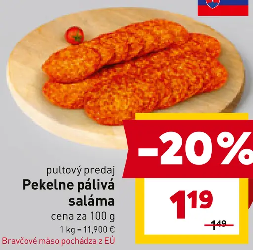 Pekelne pálivá saláma