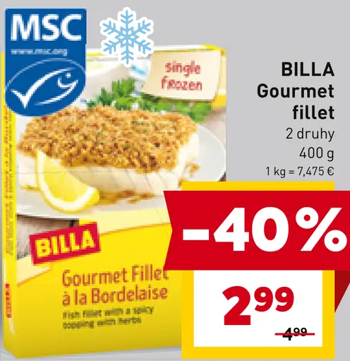 BILLA Gourmet fillet