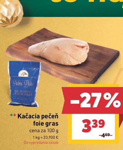 Kačacia pečeň foie gras