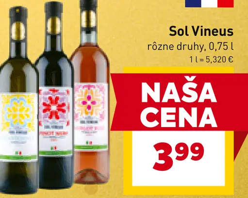 Sol Vineus víno