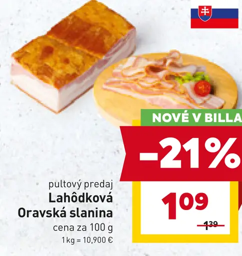 Lahôdková Oravská slanina