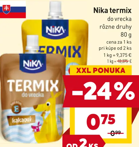 Nika termix do vrecka
