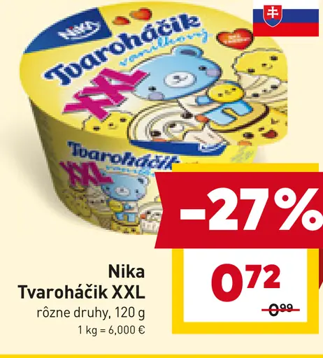 Nika Tvarohočník XXL