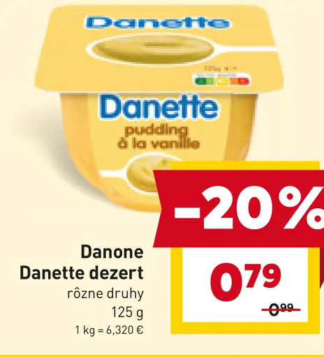 Danone Danette dezert