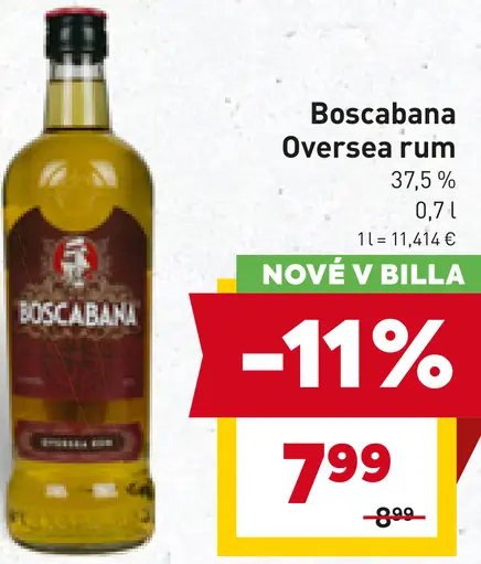 Boscabana Oversea rum