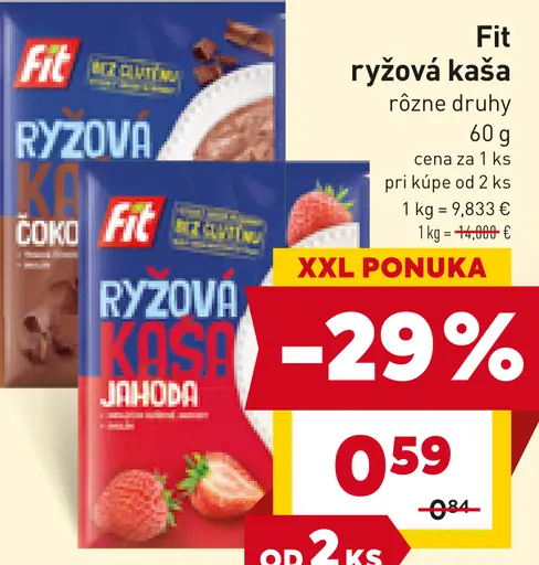 Fit Ryžová kaša