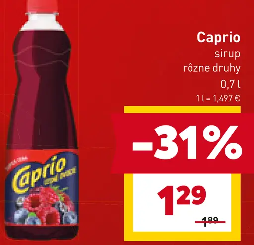 Caprio sirup