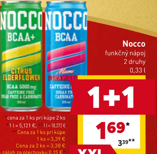 Nocco funkčný nápoj