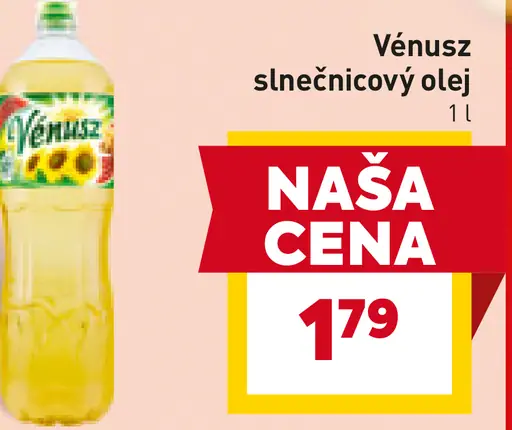 Vénusz Slnečnicový olej