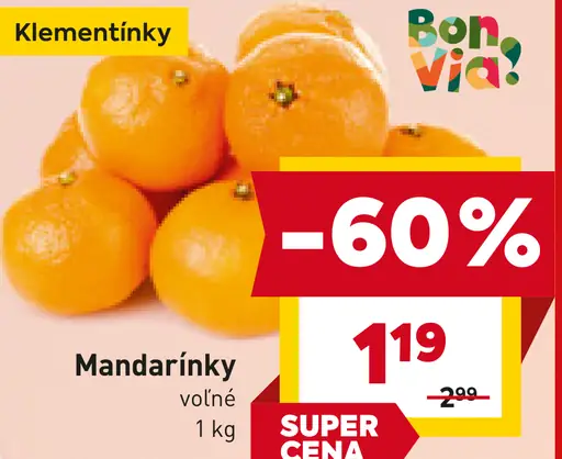 Bon Via Mandarínky