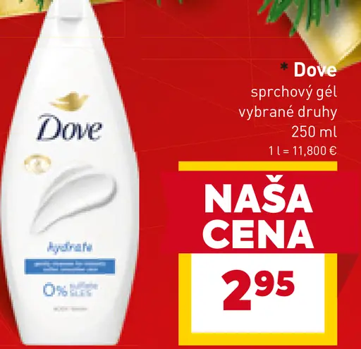 Dove sprchový gél