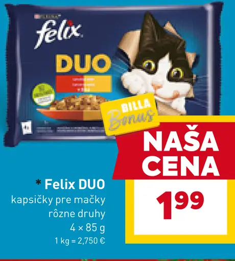 Felix kapsičky pre mačky