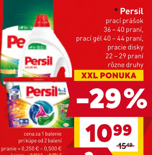 Persil prací gél