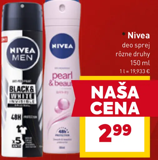 Nivea deo sprej