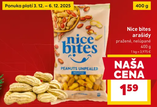 Nice Bites arašidy