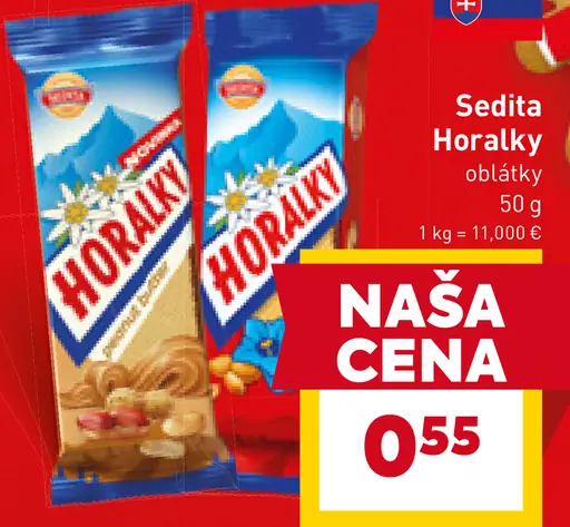 Sedita Horalky oblátky