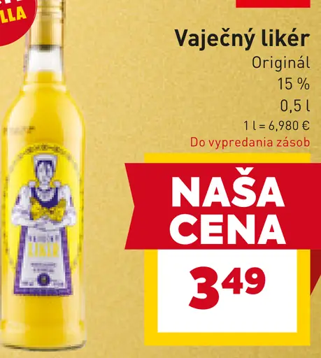 Vaječný likér Originál