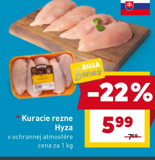Kuracie rezne Hyza