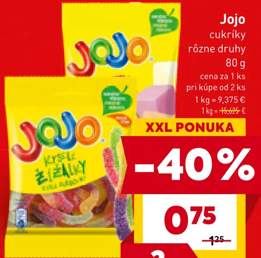 JoJo cukríky