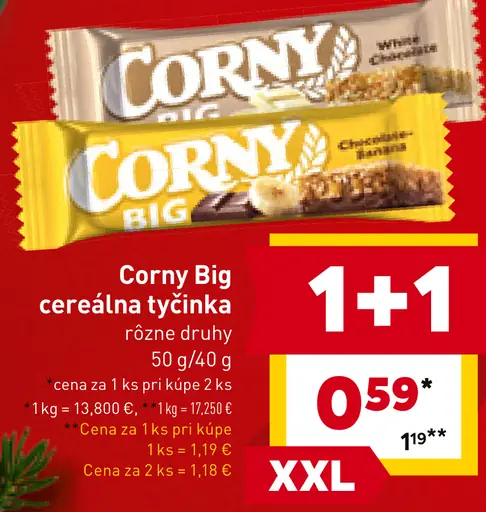 Corny Big cereálna tyčinka