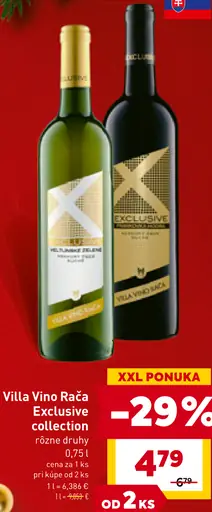 Villa Vino Rača Exclusive collection